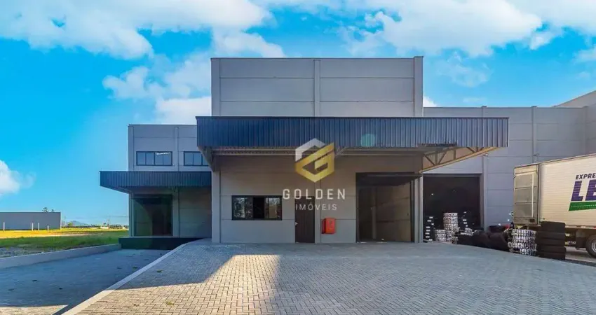 Galpão, 1698 m² - venda por r$ 7.200.000,00 ou aluguel por r$ 43.905,00/mês - porto belo - porto belo/sc