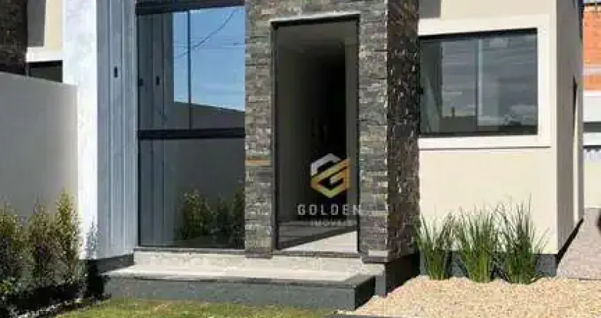 Casa com 2 dormitórios à venda, 54 m² por r$ 449.900,00 - loteamento flora e flora - tijucas/sc