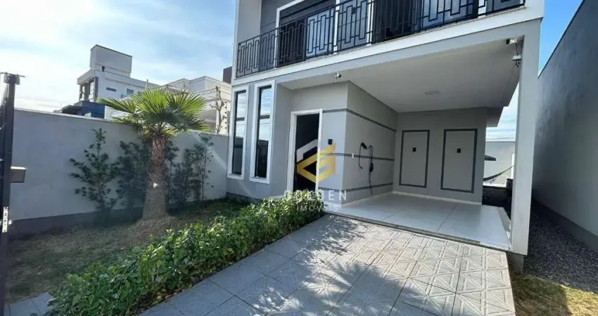 Sobrado com 3 dormitórios à venda, 120 m² por r$ 1.170.000 - areias - tijucas/santa catarina