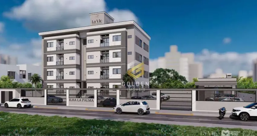 Apartamento com 2 dormitórios à venda, 53 m² por r$ 323.000,00 - areias - tijucas/sc