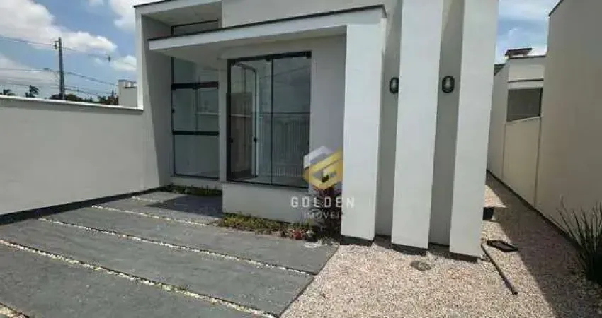 Casa com 2 dormitórios à venda, 73 m² por r$ 595.000,00 - loteamento br felice - tijucas/sc