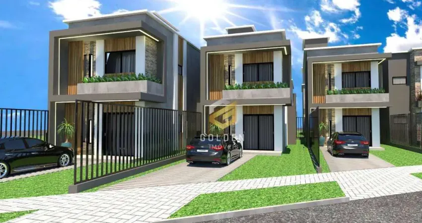 Lindo sobrado na praia do rosa com 2 suítes à venda, 83 m² por r$ 750.000 - grama - garopaba/sc