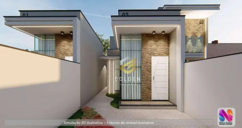 Casa com 2 dormitórios à venda, 58 m² por r$ 419.000 - joia - tijucas/sc