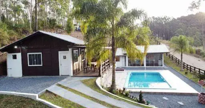 Sítio com 2 dormitórios à venda, 6500 m² por r$ 650.000,00 - rural - são joão batista/sc