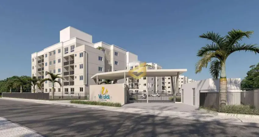 Apartamento com 2 dormitórios à venda, 53 m² por R$ 282.000 - Joáia - Tijucas/SC