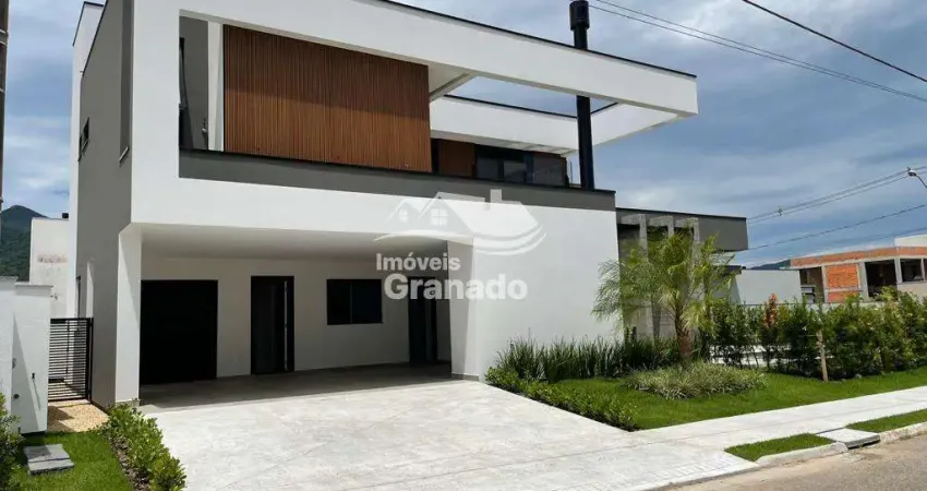 Casa em condomínio fechado com 4 suítes à venda, areias, camboriu - sc