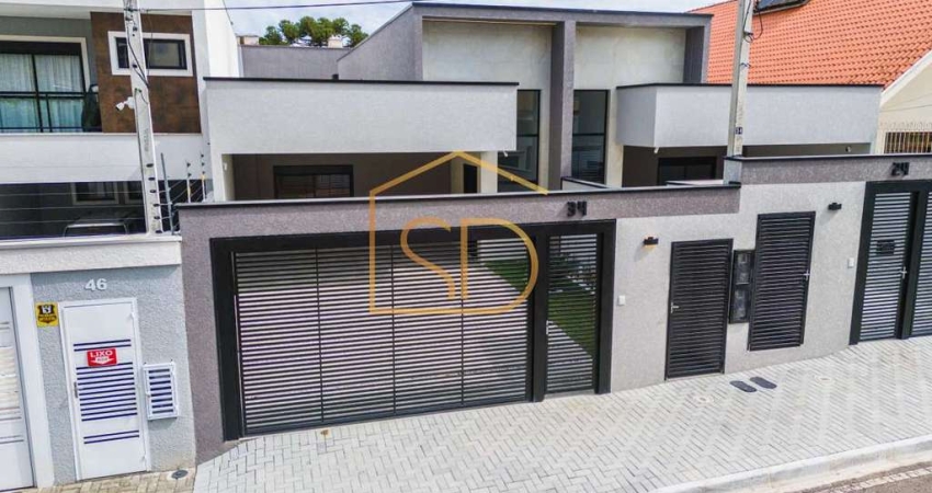 Maravilhosas Casas Novas com 3 quartos 1 suíte com 135m², à venda em São José dos Pinhais, Aristocrata
