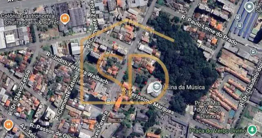 Terreno em área comercial  1440m² à venda em são josé dos pinhais, aristocrata,