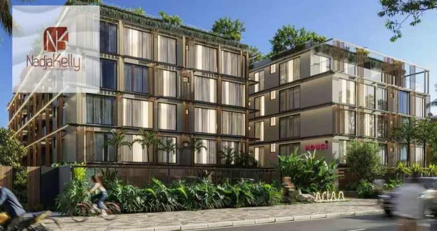 Flat com 1 dormitório à venda, 33 m² por R$ 429.237,38 - Intermares - Cabedelo/PB