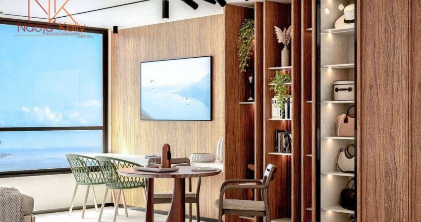 Flat com 1 dormitório à venda, 21 m² por R$ 496.340 - Bessa - João Pessoa/PB