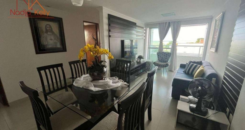 Apartamento com 3 dormitórios à venda, 77 m² por R$ 549.590,00 - Bessa - João Pessoa/PB