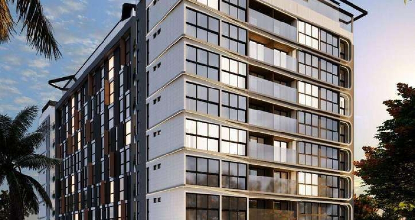 Flat com 1 dormitório à venda, 35 m² por R$ 380.122 - Intermares - Cabedelo/PB