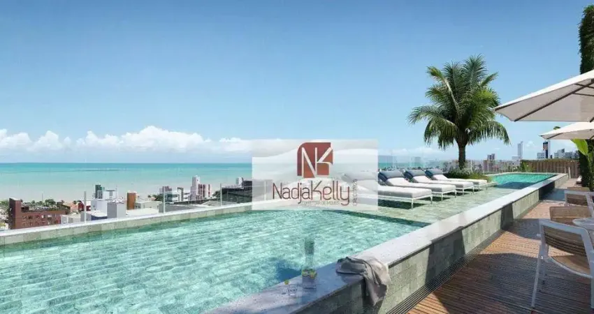 Apartamento com 3 dormitórios à venda, 82 m² por r$ 745.000,00 - manaíra - joão pessoa/pb