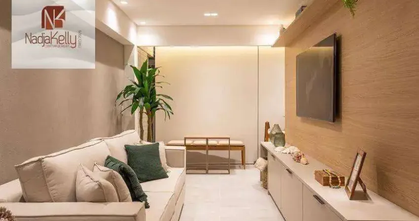 Apartamento com 3 dormitórios à venda, 84 m² por r$ 754.073,25 - camboinha - cabedelo/pb