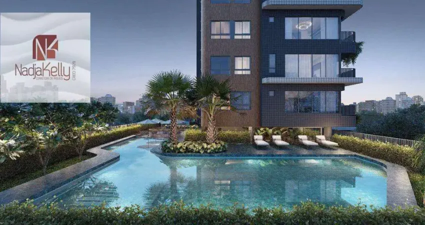 Apartamento com 3 dormitórios à venda, 125 m² por r$ 1.366.130,24 - bessa - joão pessoa/pb