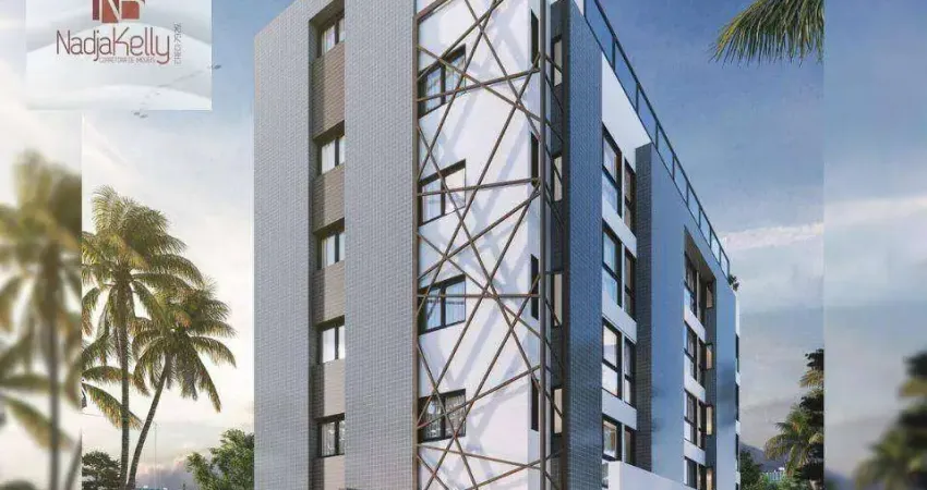 Loft com 1 dormitório à venda, 24 m² por r$ 250.000,00 - intermares - cabedelo/pb