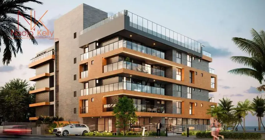 Apartamento com 2 dormitórios à venda, 77 m² por r$ 885.000,00 - intermares - cabedelo/pb