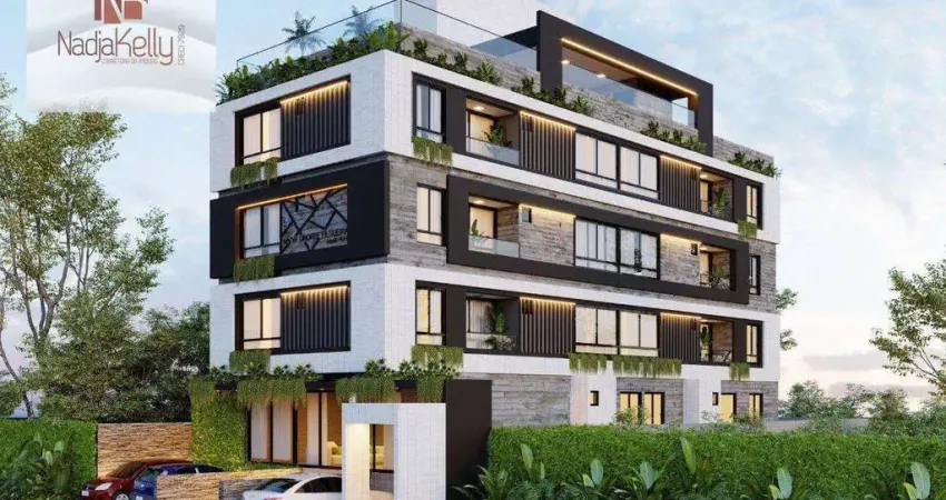 Apartamento com 2 dormitórios à venda, 52 m² por r$ 430.000 - jardim oceania - joão pessoa/pb