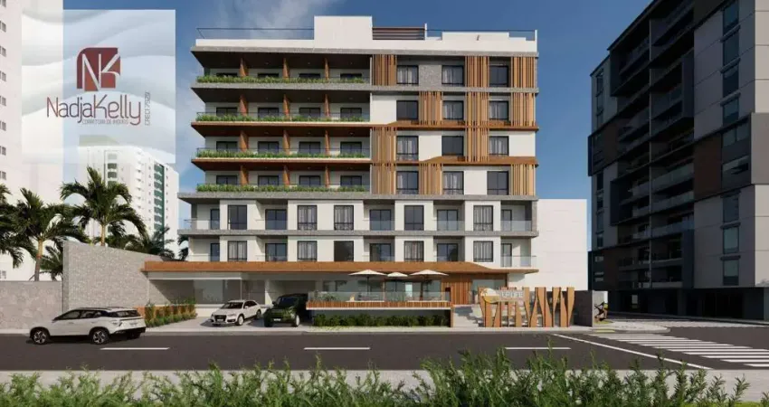 Flat com 1 dormitório à venda, 22 m² por r$ 330.000,00 - jardim oceania - joão pessoa/pb