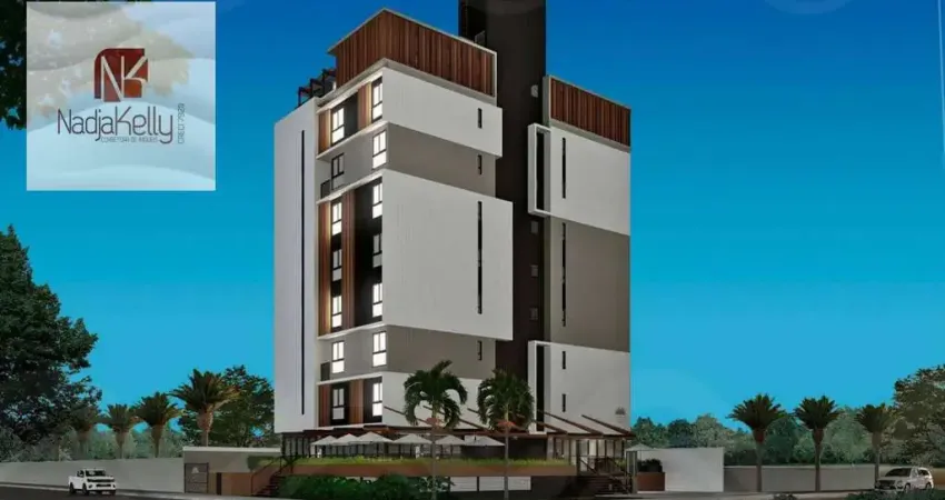 Flat com 1 dormitório à venda, 21 m² por r$ 226.730,00 - intermares - cabedelo/pb