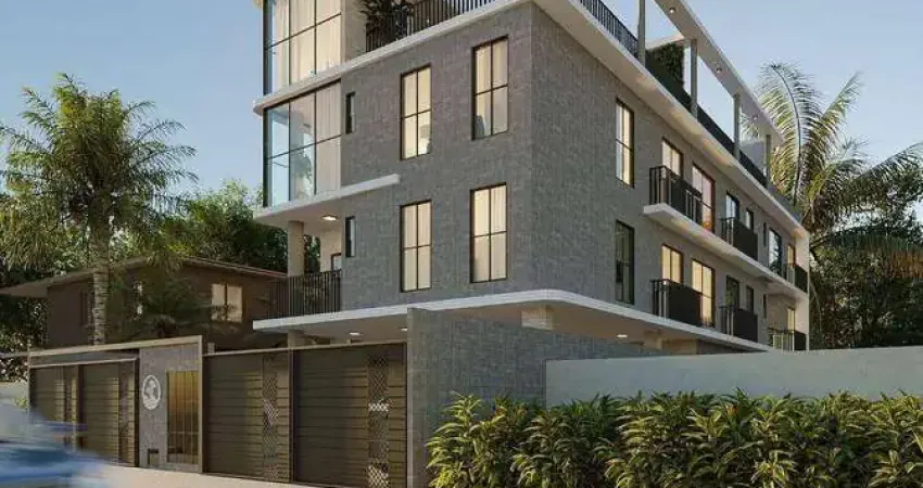 Cobertura de 101,33m² com 2 quartos e área priv. a venda por r$ 629.900 - bessa - joão pessoa/pb