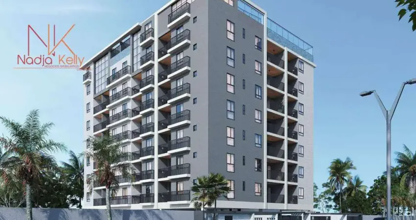 Apartamento de 81m² com 3 quartos, a 3mnts. do mar a venda por r$ 472.230 - loteamento bela vista - cabedelo/pb