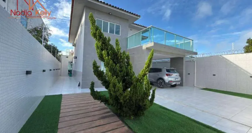 Casa à venda, 200 m² por r$ 1.500.000,00 - portal do sol - joão pessoa/pb