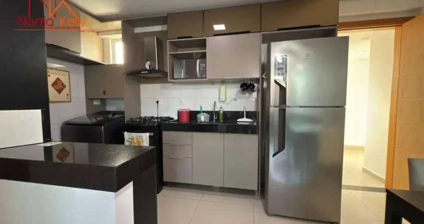Apartamento mobiliado de 56m²  com 2 quartos a 200m. da praia à venda por r$ 700.000 - jardim oceania - joão pessoa/pb