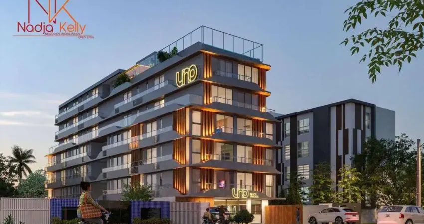 Studio com 1 dormitório à venda, 20 m² por r$ 292.041 - jardim oceania - joão pessoa/pb