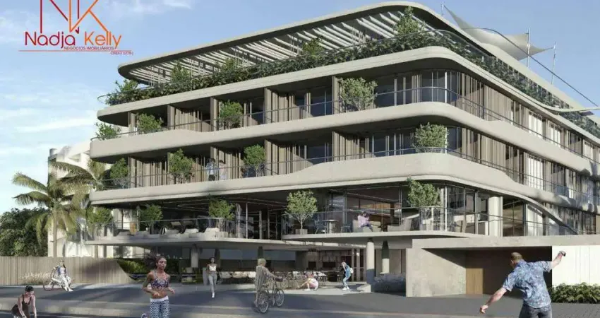 Flat com 1 dormitório à venda, 13 m² por r$ 680.000,00 - cabo branco - joão pessoa/pb