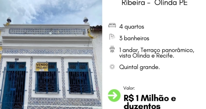 Casa com 4 quartos à venda no Varadouro, Olinda 