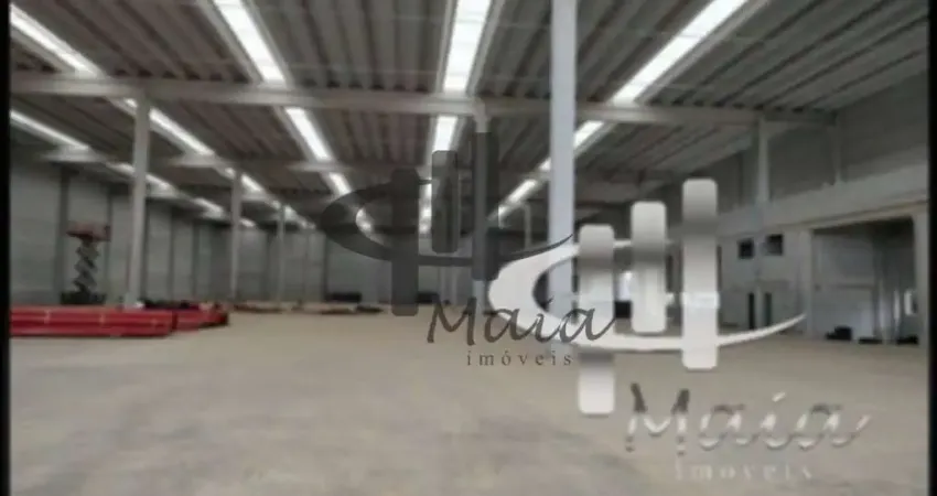 Barracão / Galpão / Depósito para alugar na Avenida dos Estados, Parque Jaçatuba, Santo André