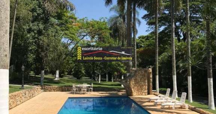 Chácara Alto Padrão Venda Valinhos SP, Dois Córregos com 11.197,20m² terreno e 1.148,34m² constr, Estuda Permutas SP