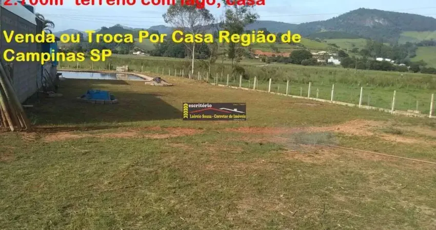 Chácara à Venda em Espirito Santo do Dourado MG - R$ 400mil  Venda ou Troca Por Casa na Região Campinas