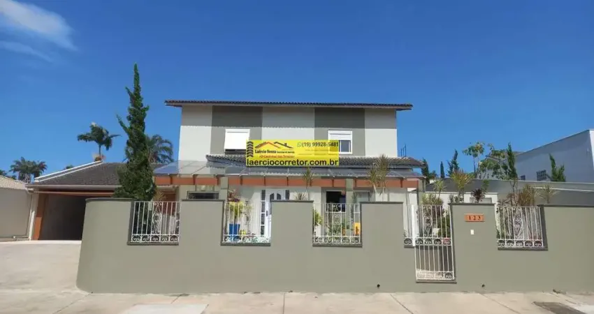 Casa Condomínio p/ Locação em Itatiba, Cond. Santa Rosa, Ter. 1.039m², 529m² constr, 4 dorms (sendo 2 suites) - R$ 12.000,00 + IPTU + Despesas Condomínio