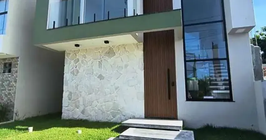 Casa Nova com 4 quartos e estrutura de lazer e segurança