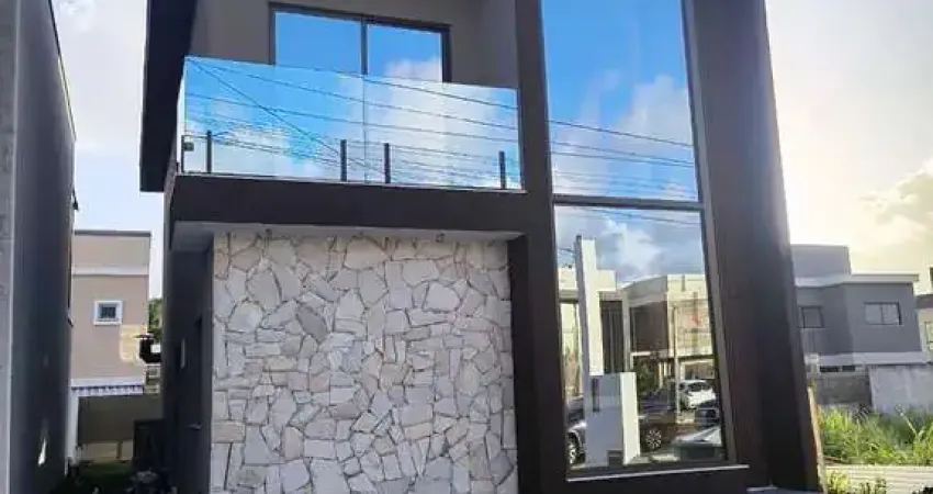 Casa em condomínio fechado com 4 quartos à venda na Rua Sucupió, 15, Abrantes, Camaçari