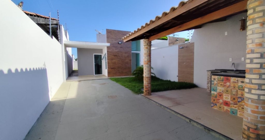 Casa à Venda no Eusébio – Bairro Encantada com 3 Quartos e Área Gourmet