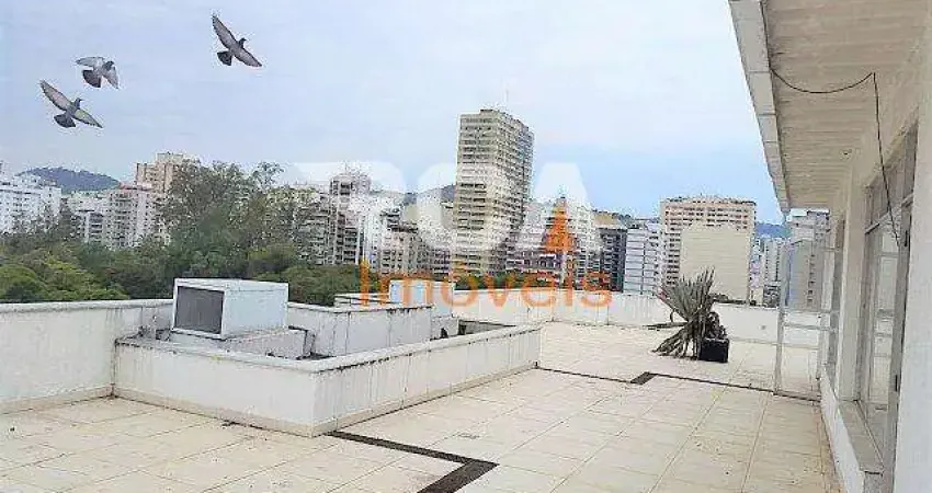 Andar corrido comercial para locação em niterói, icaraí, 9 banheiros, 20 vagas