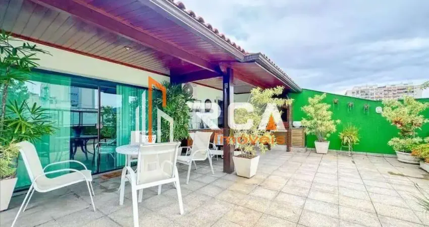 Cobertura para venda em niterói, icaraí, 5 dormitórios, 5 suítes, 6 banheiros, 5 vagas