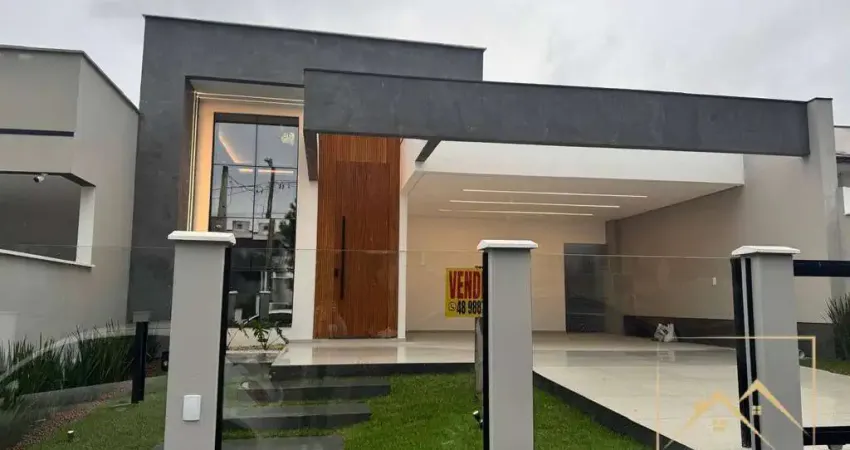 Casa com 3 dormitórios a venda, 132,00 m² loteamento alta vista são josé sc