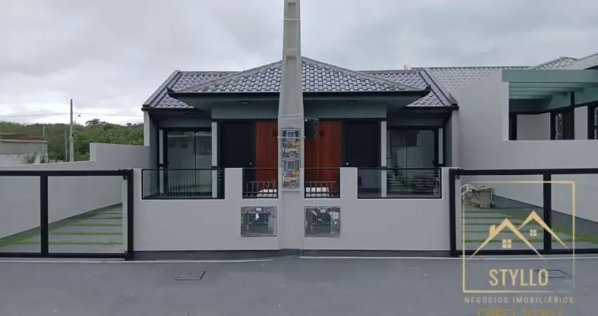 Casa com 2 dormitórios a venda, 48,00 m² loteamento lisboa 3 são josé sc