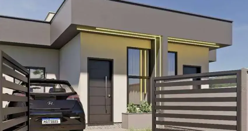 Casa com 2 dormitórios a venda, 53,62 m² por r$ 379.000,00 - forquilhas