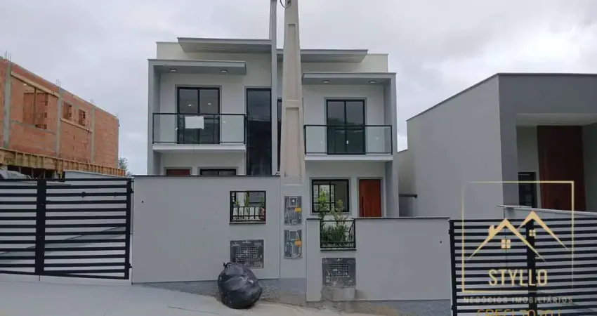 Excelente sobrado com 2 dormitórios  localizado em potecas  são josé sc