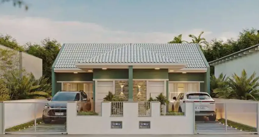 Casa com 2 dormitórios a venda, 48,00 m² loteamento lisboa 3 são josé sc