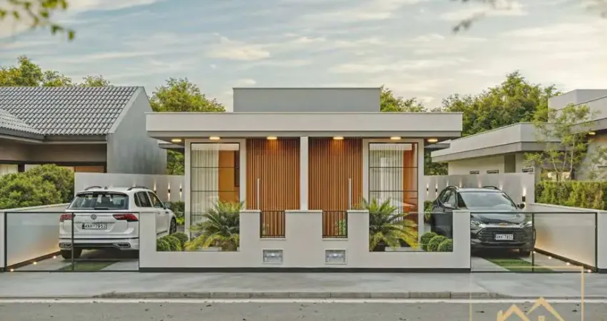 Casa com 2 dormitórios a venda, 63,28 m² Loteamento Bosque de São José SC