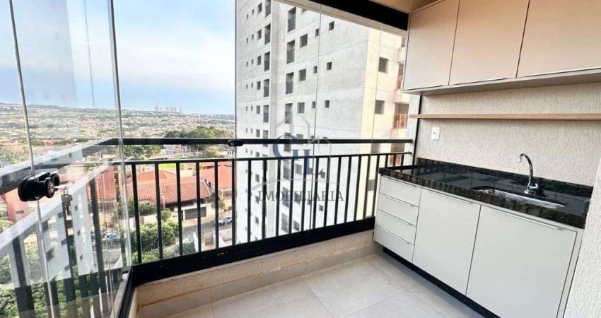 Aluga apto 42 M2 Mobilia Completa e planejados, Residencial Arvo Ribeirania RP.