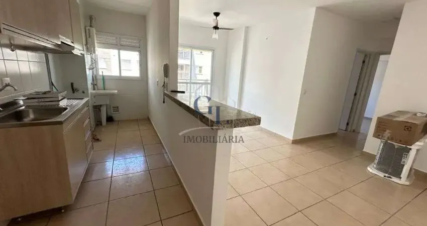 Apto para locacao com 66m2 02 dormitorios 01 suite, planejados, sacada condominio blues residence avenida do cafe rp