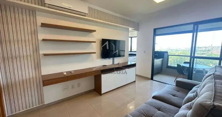 Apto studio para alugar com 37m2, 1 quarto, planejados e mobilia, 1 vaga em nova alianca