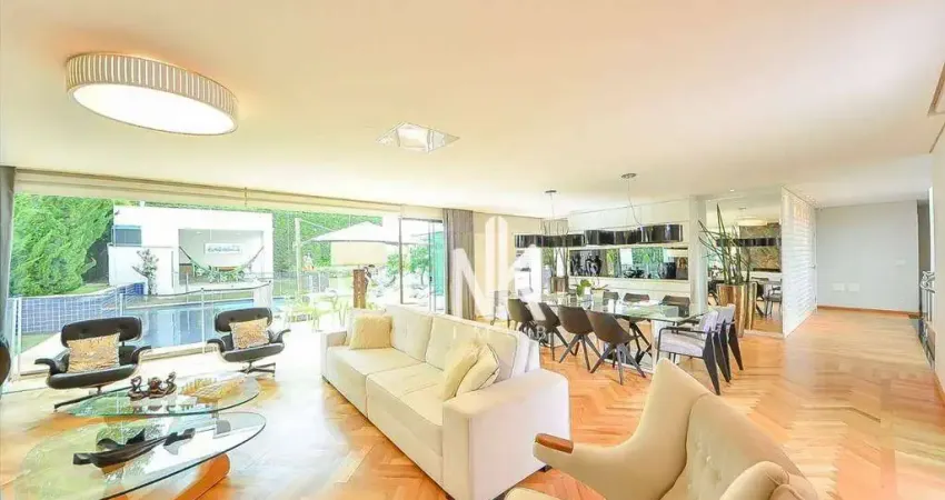 Casa com 4 dormitórios à venda, 571 m² por r$ 5.990.000,00 - alphaville graciosa - pinhais/pr